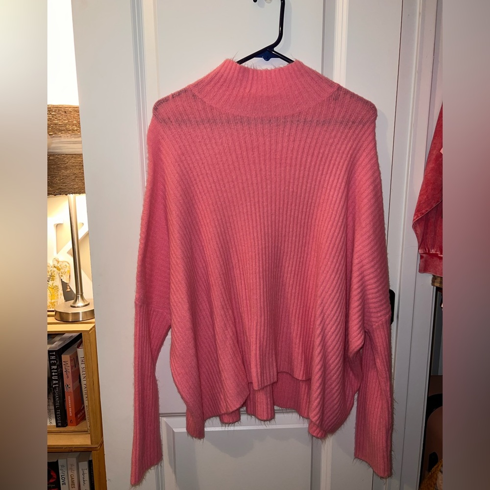 mock neck top